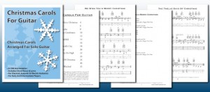 Christmas Guitar Tabs sample pages