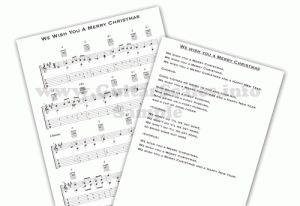 Christmas Carols For Guitar Guitar Sample Pages