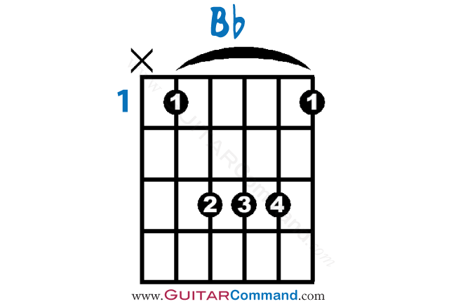 Bb Chord Guitar Finger Position Diagram How To Play B Flat Bb Chord Guitar Finger Position Diagram How To Play B Flat