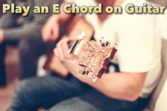 E Chord Guitar