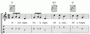Silent Night Chords 1