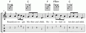 Silent Night Chords 2