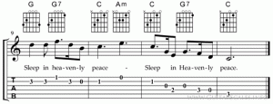 Silent Night Chords 2