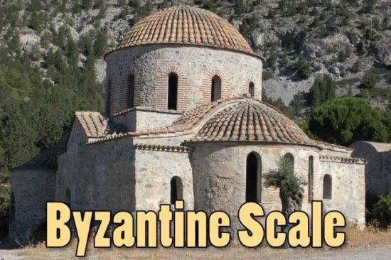 Byzantine Scale Guitar