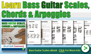 Bass Guitar Scales Book