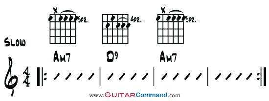 Dominant 9th Chord Progression