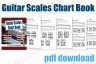 Guitar Scales Chart Book - Printable PDF Download