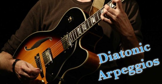 Diatonic Arpeggios Guitar Lesson