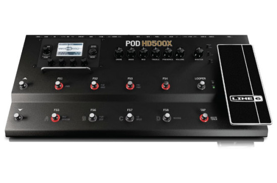 Line 6 POD HD500X Guitar Floor Multi-Effects Pedal