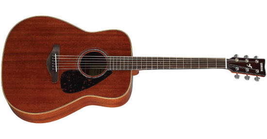 Yamaha FG850 Solid Top Acoustic Guitar Mahogany