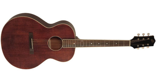 The Loar LH-204-BR Brownstone Small Body Acoustic Guitar