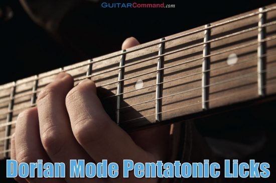 Dorian Mode Pentatonic Licks title image