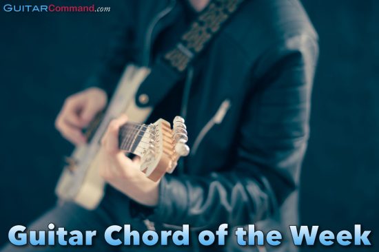 Guitar chord of the week title image