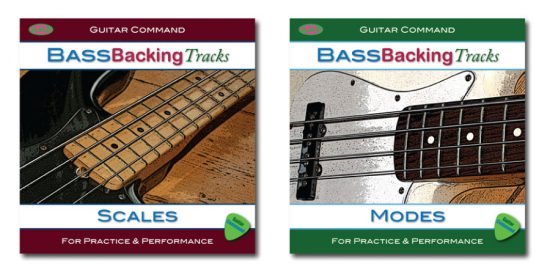 bass scales backing tracks