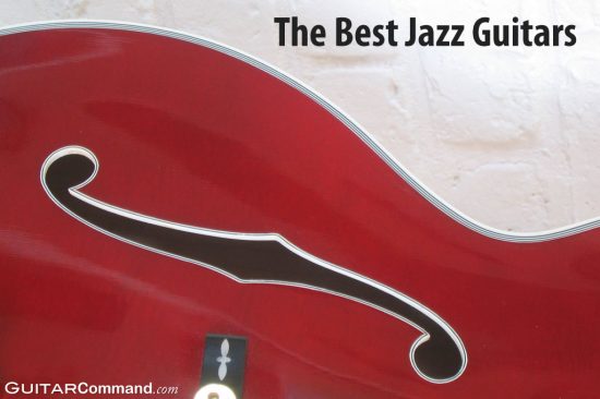 the best jazz guitars title image