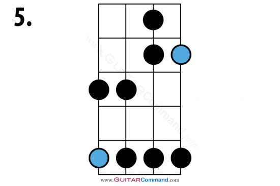 Blues Scale Bass Pattern 5