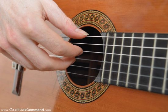Spanish Guitar Right Hand