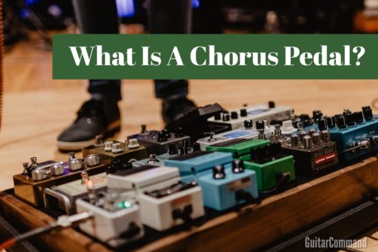 What is a chorus pedal