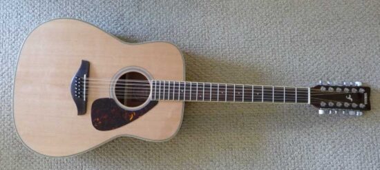 Twelve-string acoustic guitar