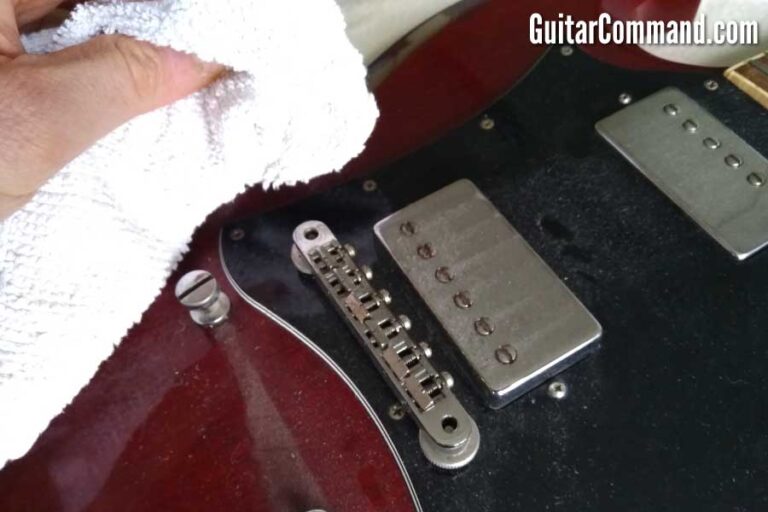 How To Clean An Electric Guitar Step By Step Guide With Pictures & Tips