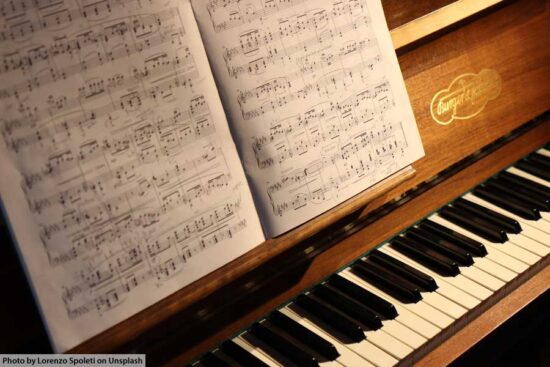 Piano With Sheet Music