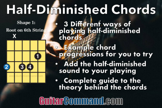 Half Diminished Chord Article Featured Image