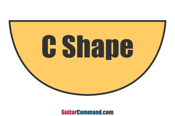 Guitar Neck Profile C Shape