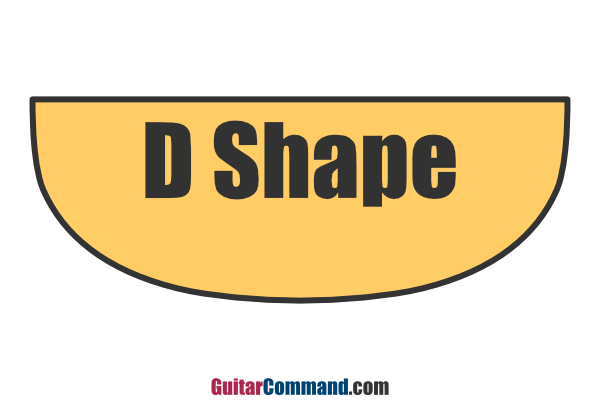 Guitar Neck Profile D Shape