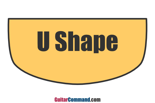 Guitar Neck Profile U Shape
